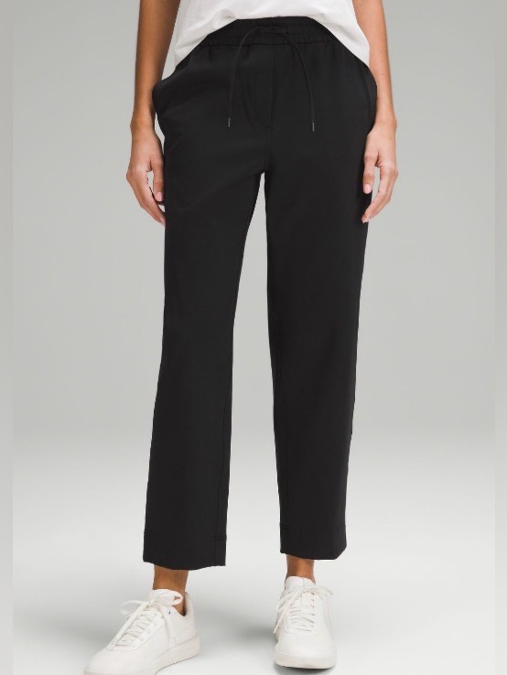Lululemon Tapered-Leg Mid-Rise Pant 7/8 Length *Luxtreme Black Sz Small!